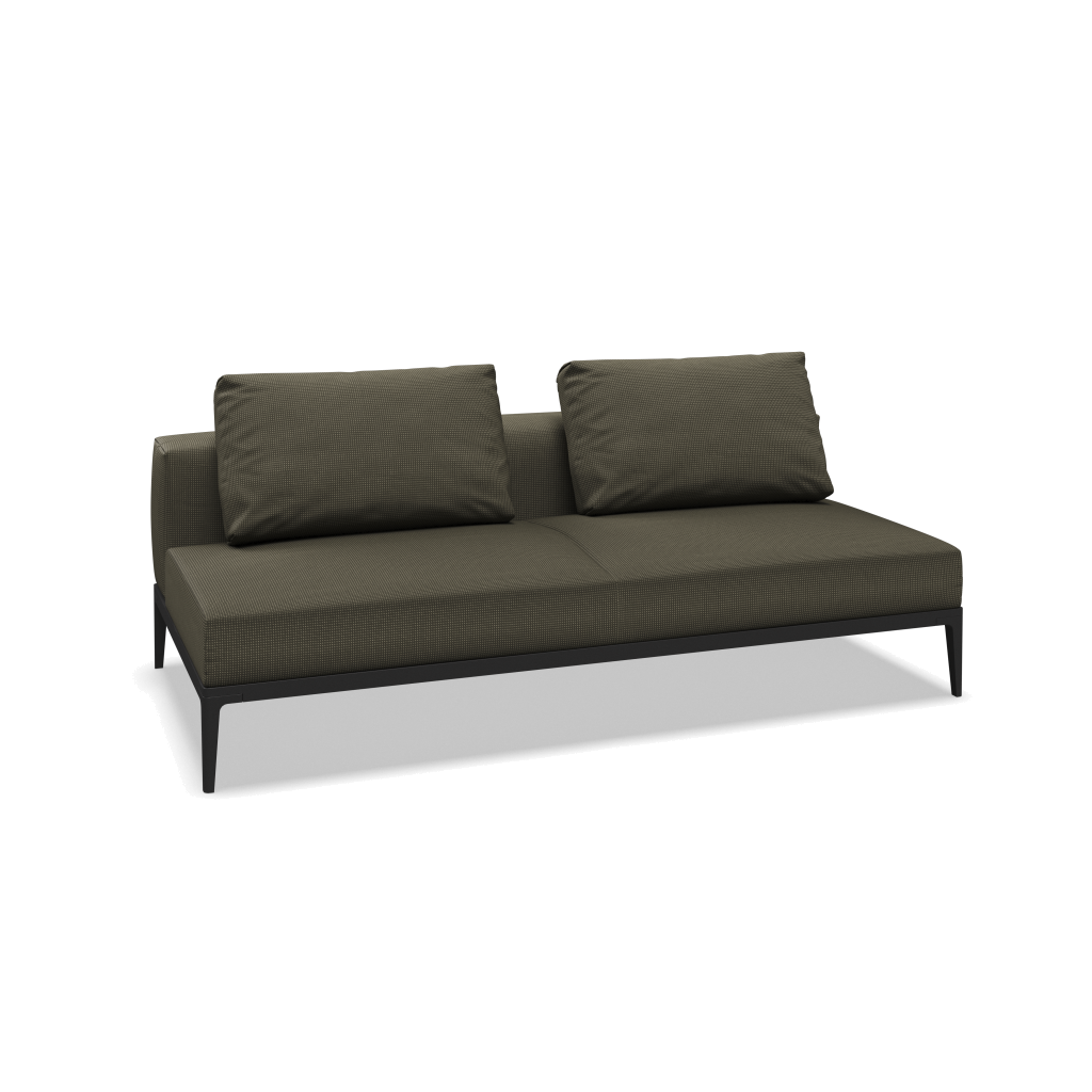 Grid midden element - Meteor met Robben Charcoal