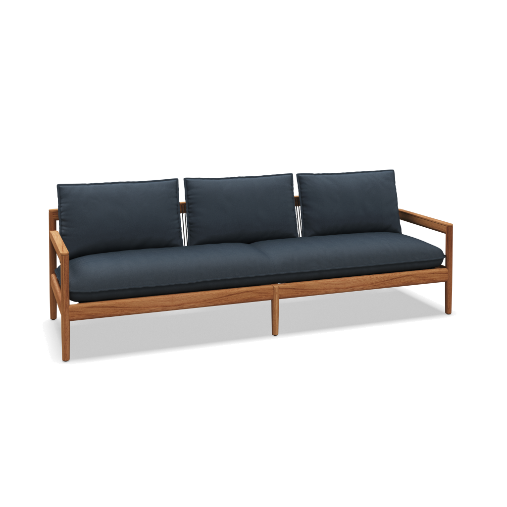 Saranac 3-Seater Sofa — Tuck Denim
