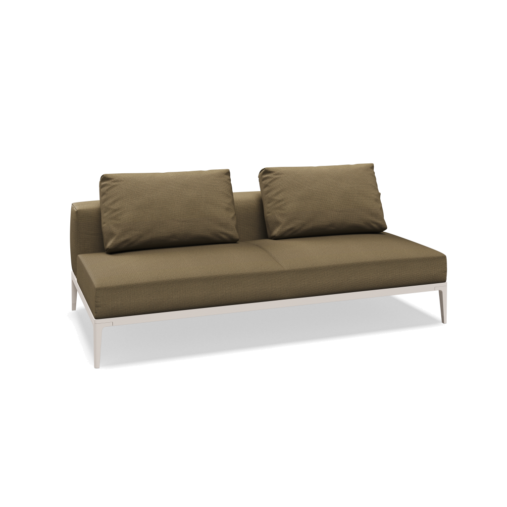Grid midden element - Bone met Loom 3 Castlerock