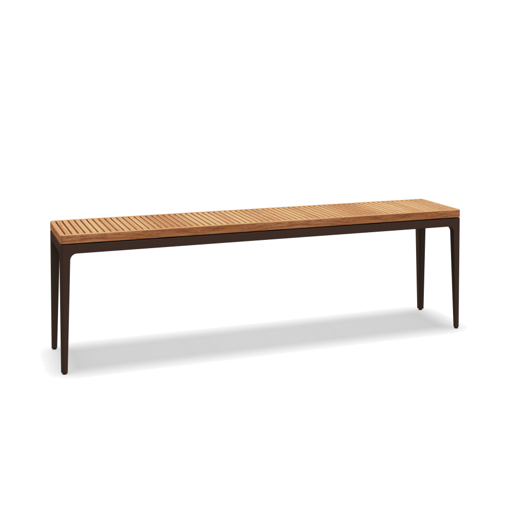 Grid grote consoletafel teak - Java Natural Teak
