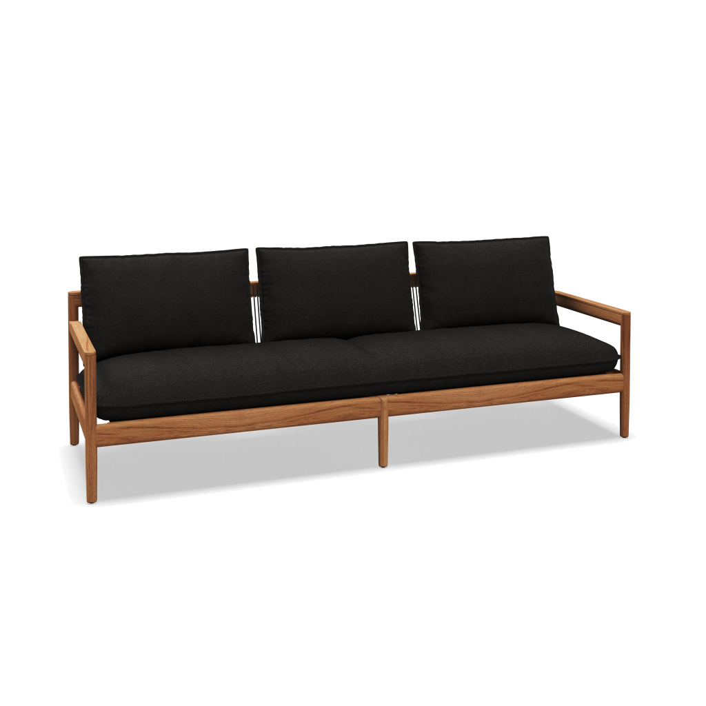 Saranac 3-Seater Sofa — Ravel Sable