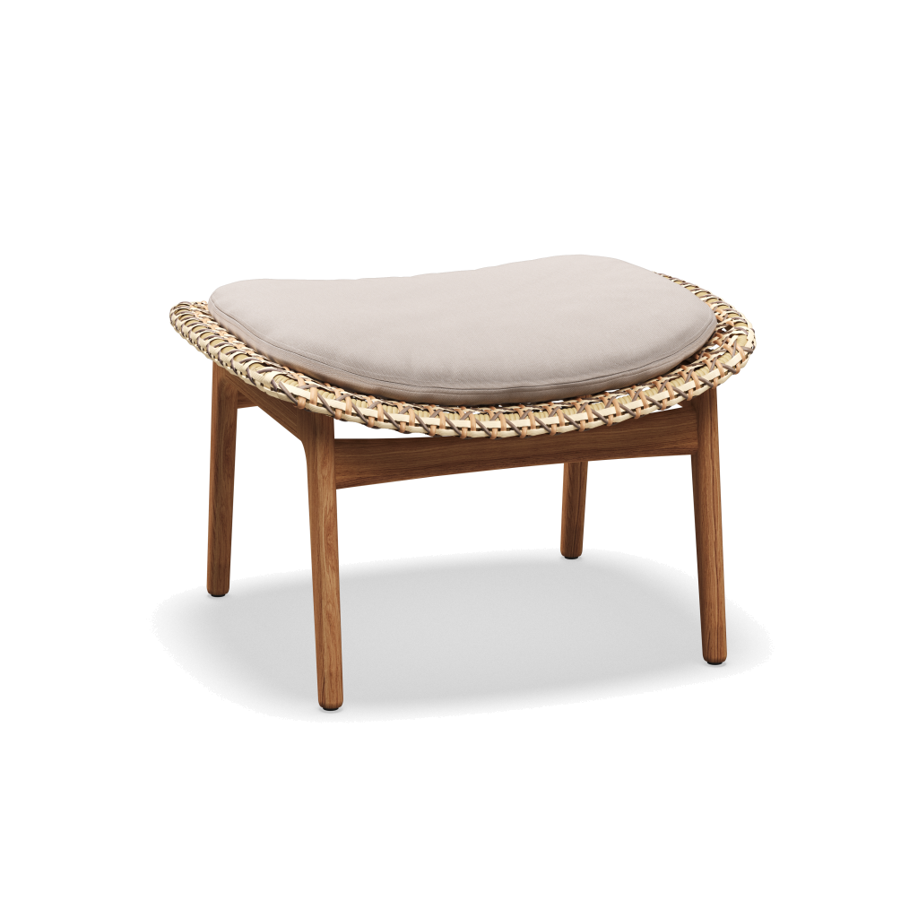 Kay Ottoman — Harvest Wicker met Fife Bone