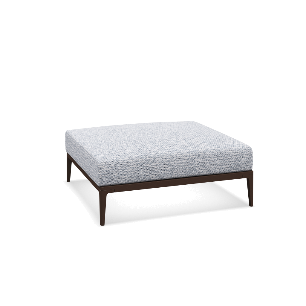 Grid ottoman - Java met Zenith Denim