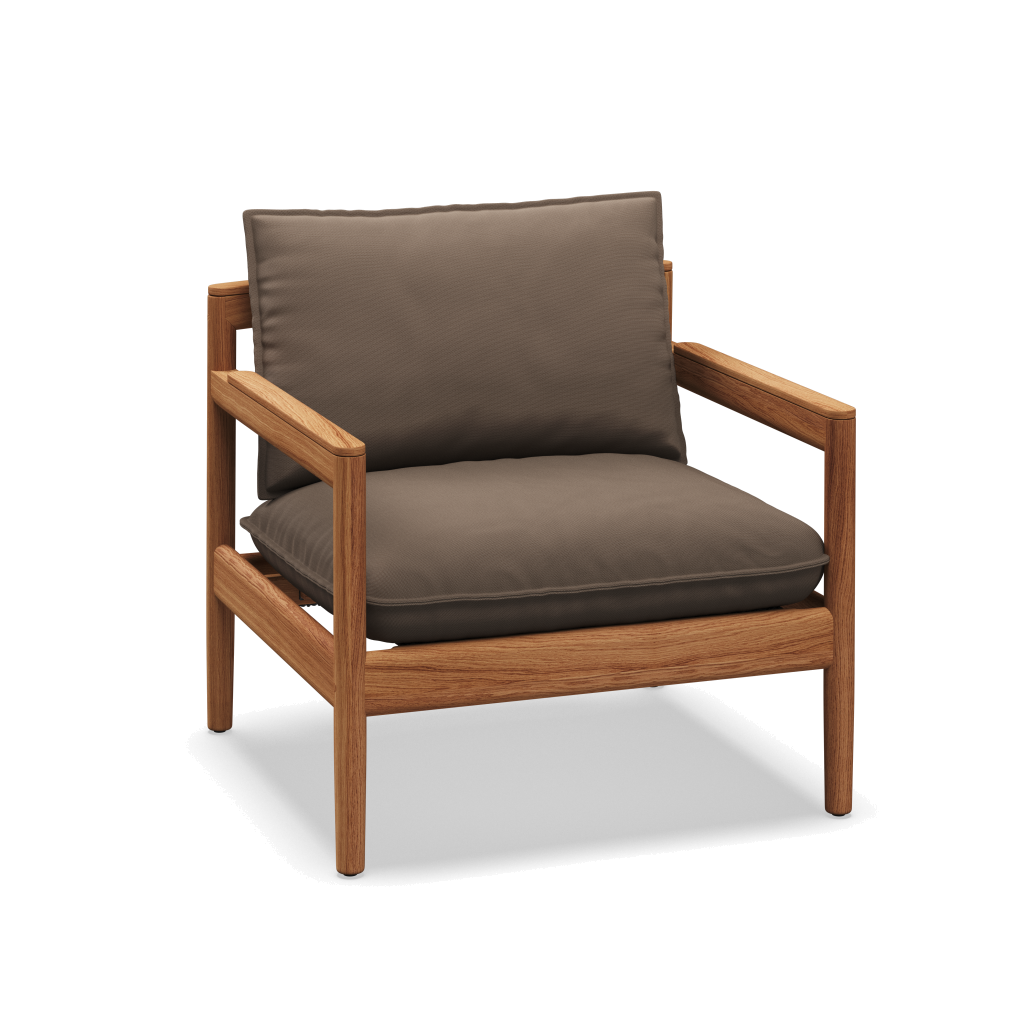 Saranac Lounge Chair — Fife Nickel