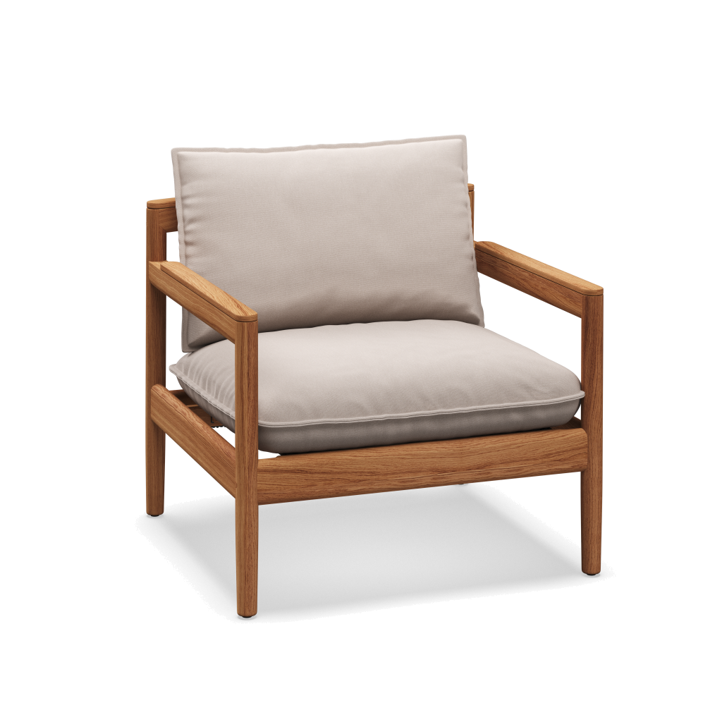 Saranac Lounge Chair — Fife Bone