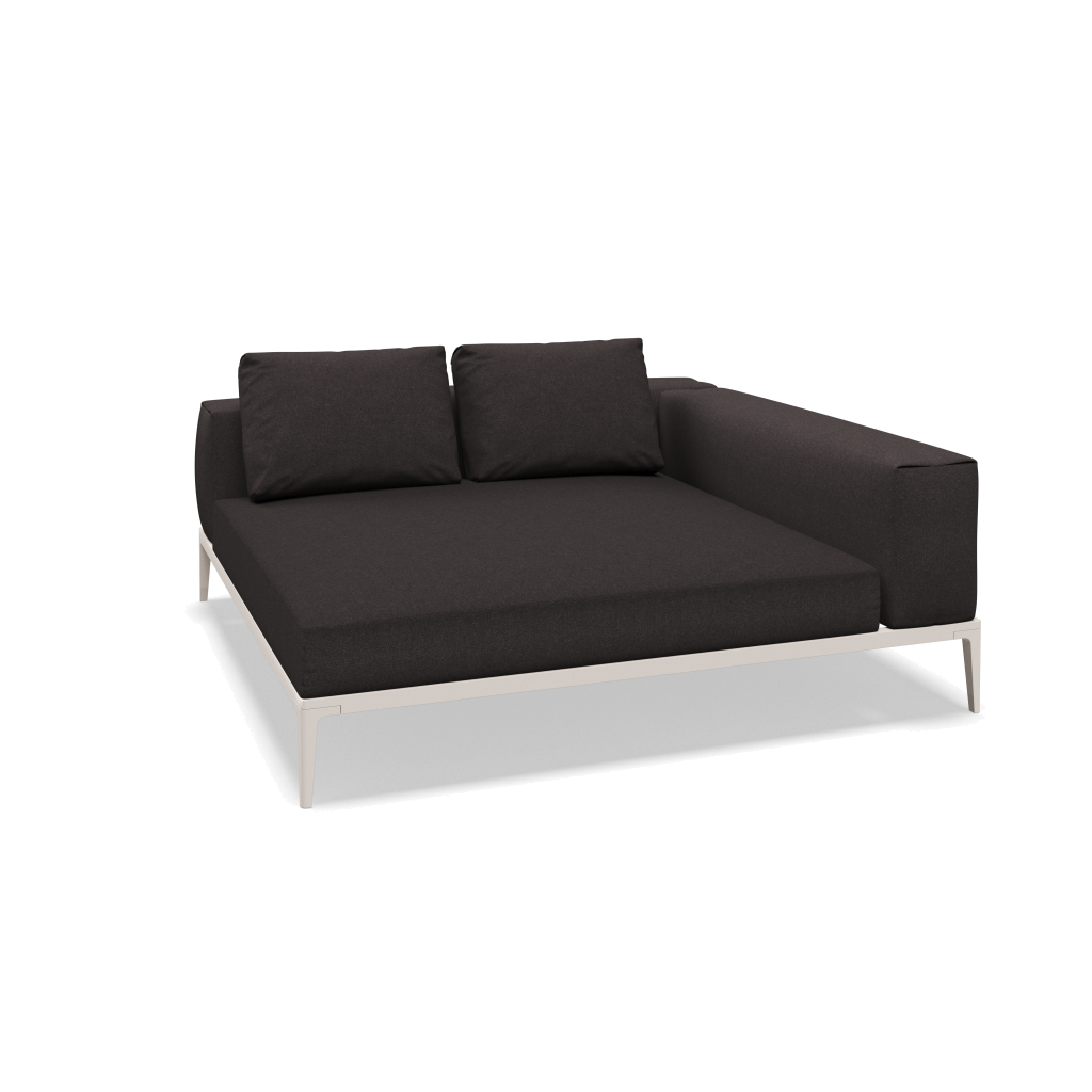 Grid chill-element - Bone met Ground Charcoal