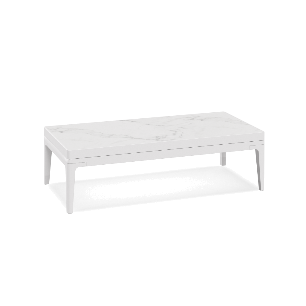 Grid kleine salontafel keramisch - White Bianco