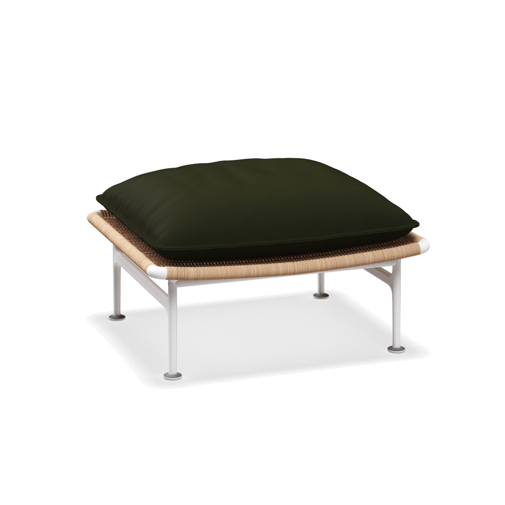 Zenith ottoman — White Wheat met Fife Olive
