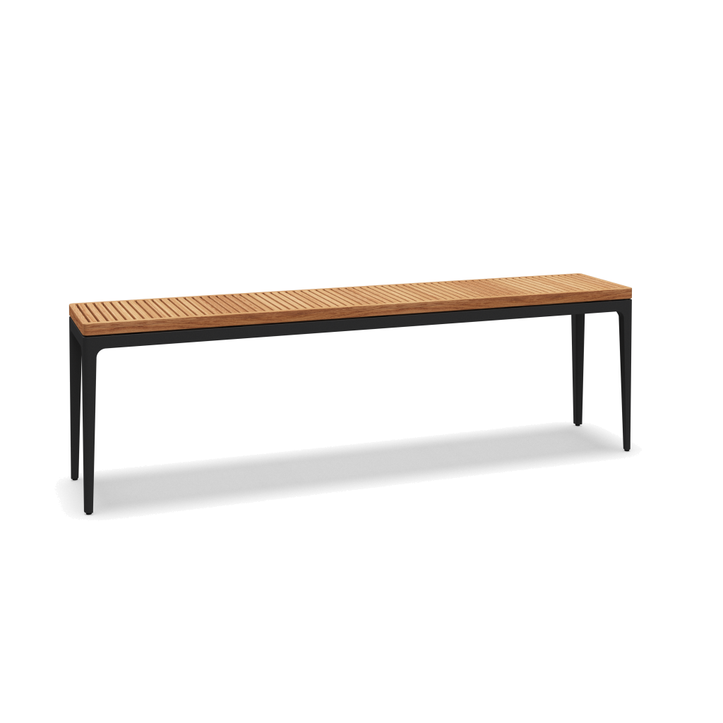 Grid grote consoletafel teak - Meteor Natural Teak