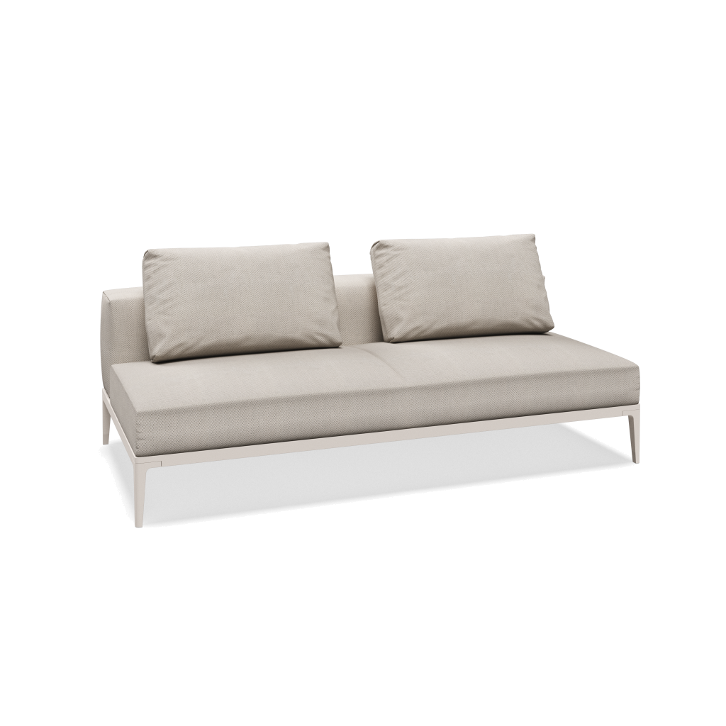Grid midden element - Bone met Lopi Marble