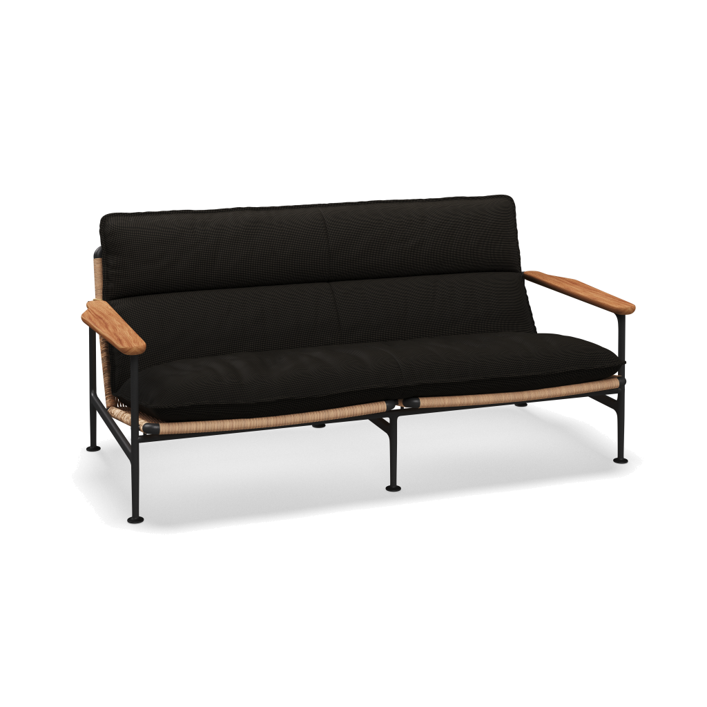 Zenith 2-zitsbank — Meteor Wheat Natural met Fife Granite