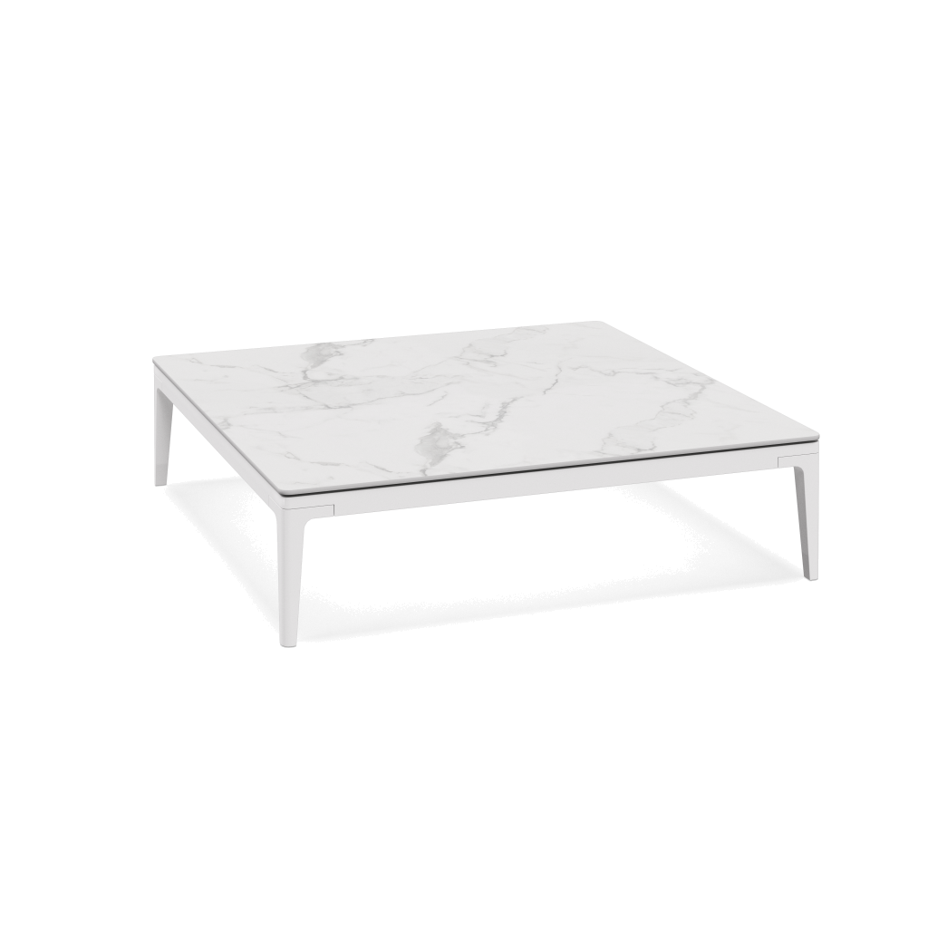 Grid grote salontafel keramisch - White Bianco