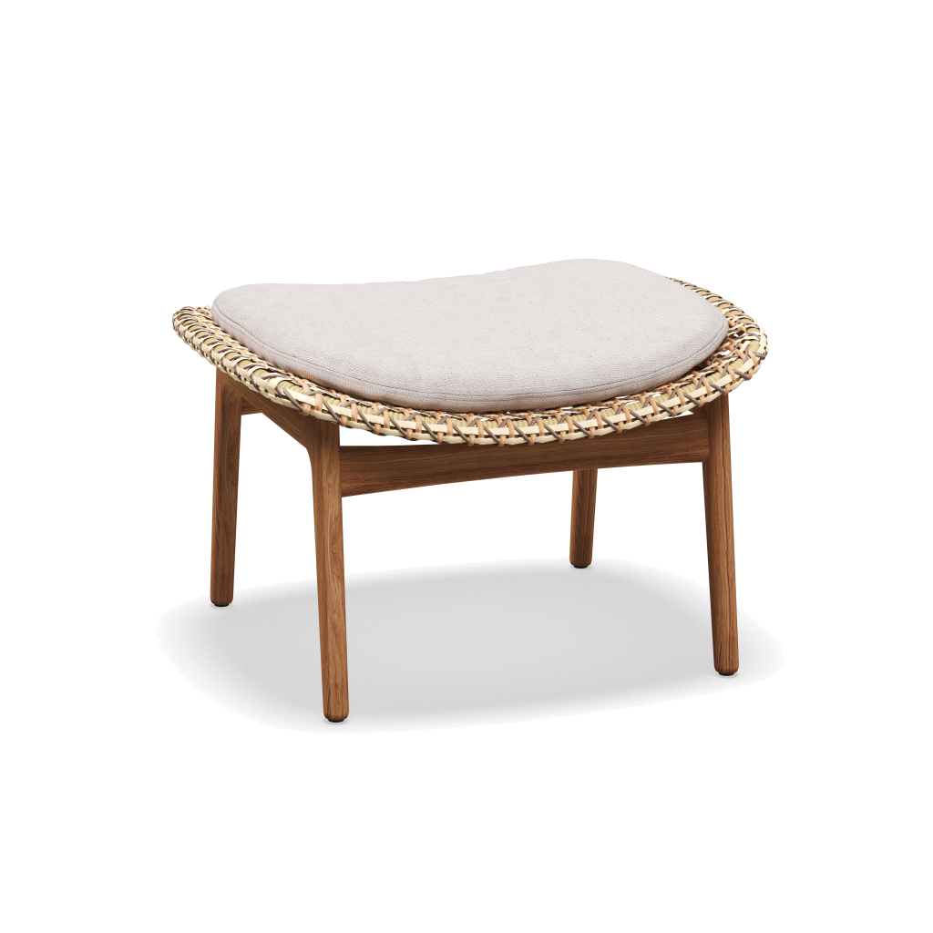 Kay Ottoman — Harvest Wicker met Ground Beach