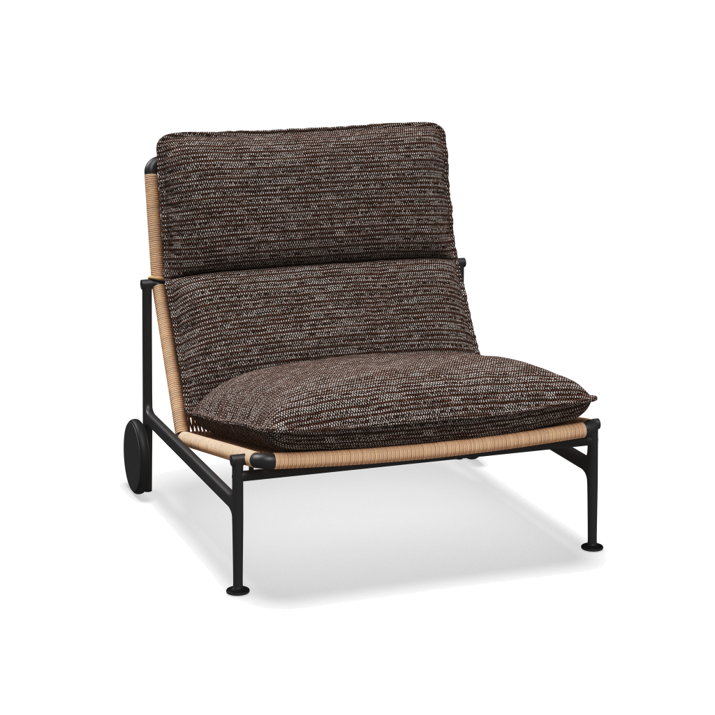 Zenith loungestoel — Meteor Wheat met Zenith Earthen