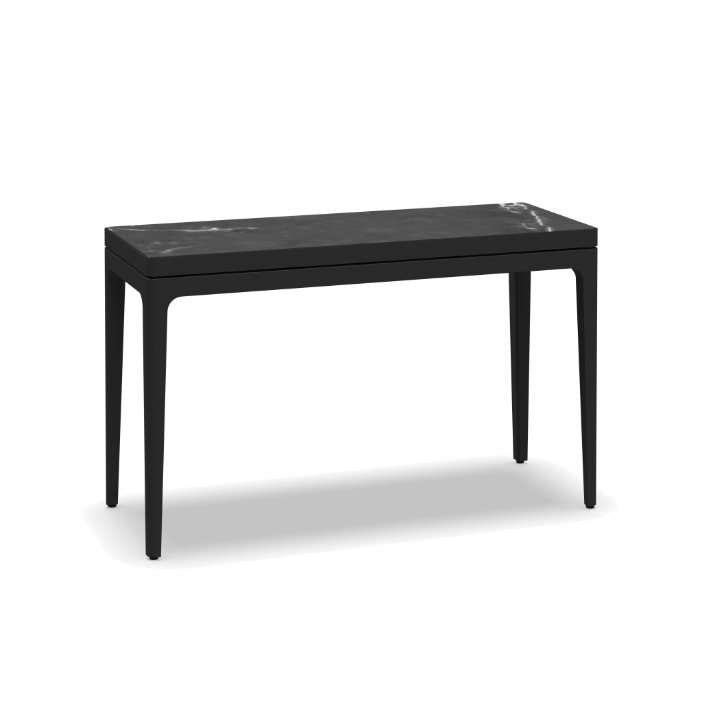 Grid kleine consoletafel keramisch - Meteor Nero