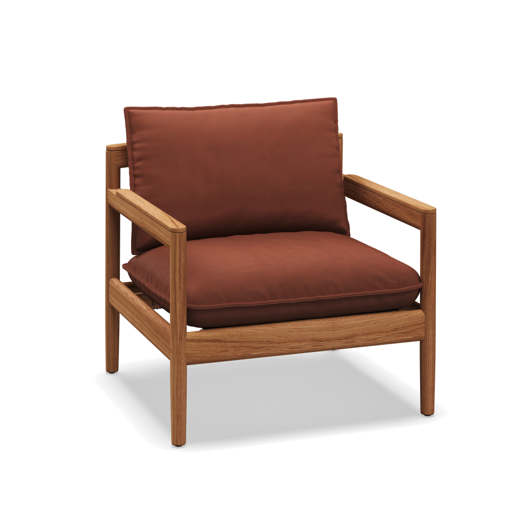 Saranac Lounge Chair — Blend Clay