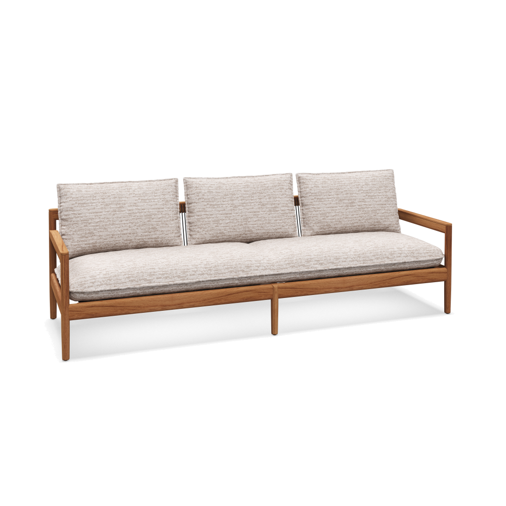 Saranac 3-Seater Sofa — Zenith Dune