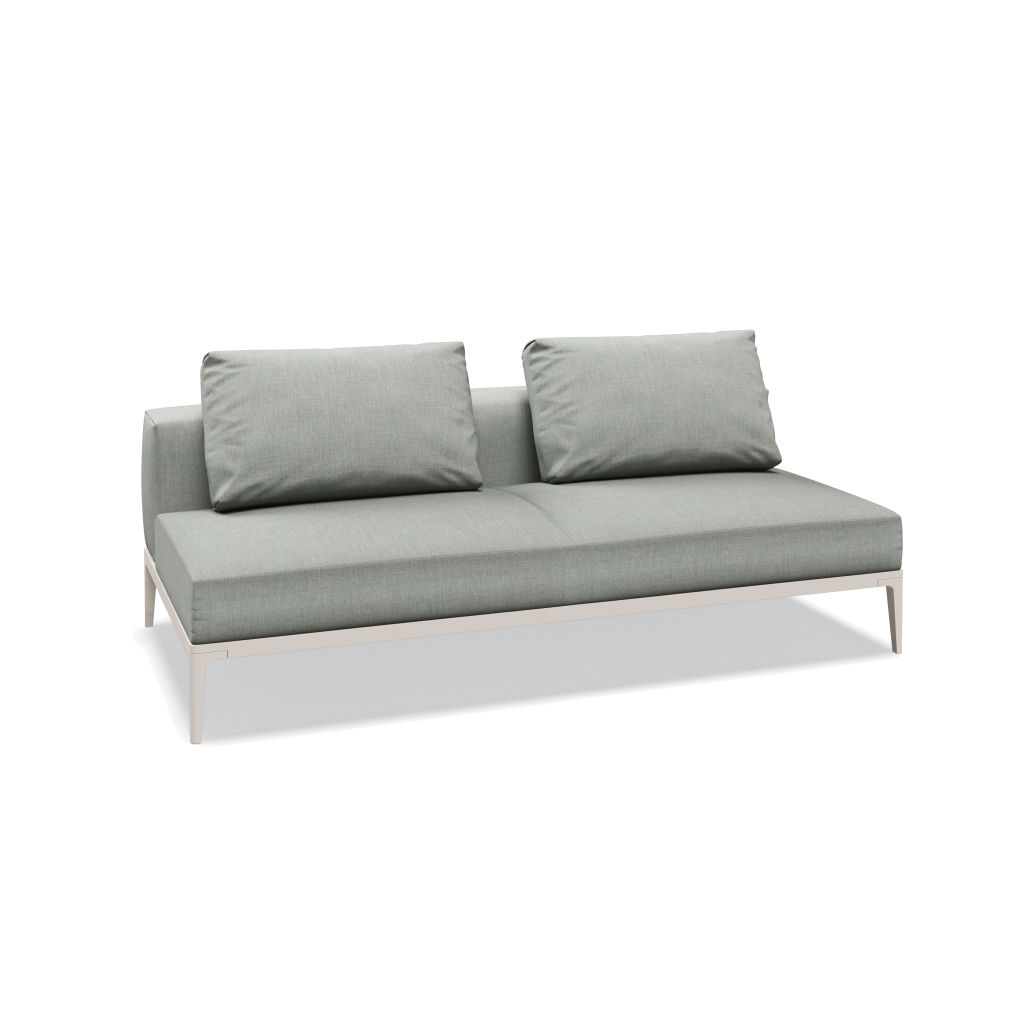 Grid midden element - Bone met Willa Sage