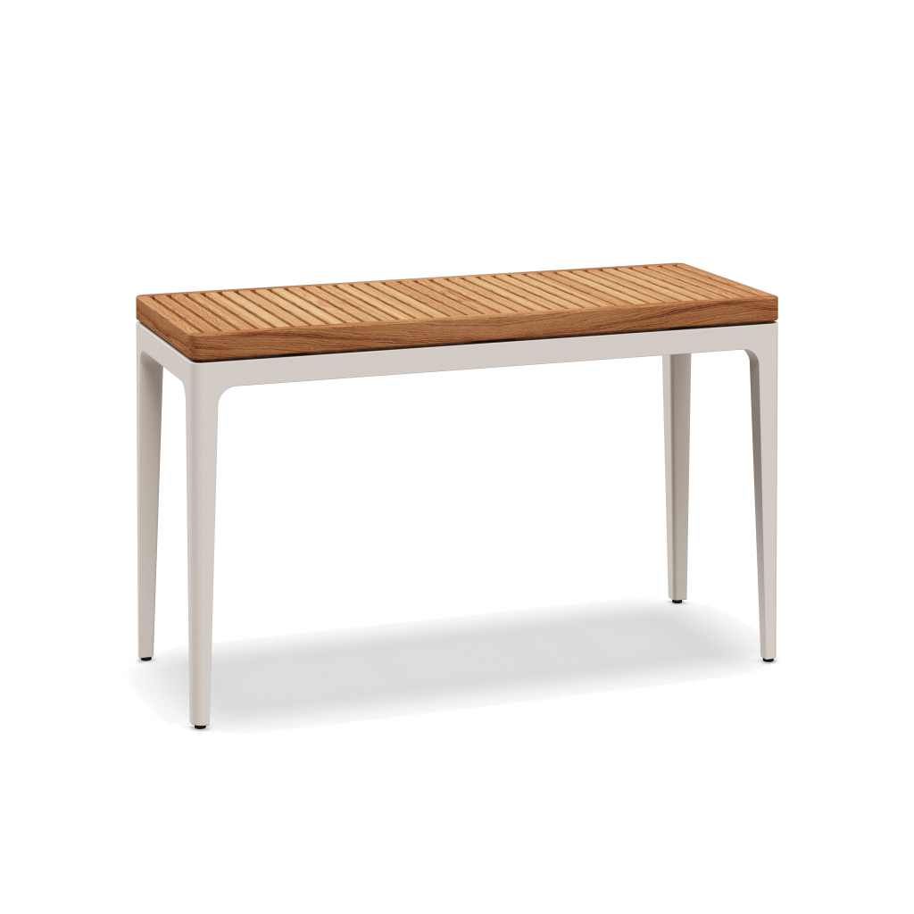 Grid kleine consoletafel teak - Bone Natural Teak