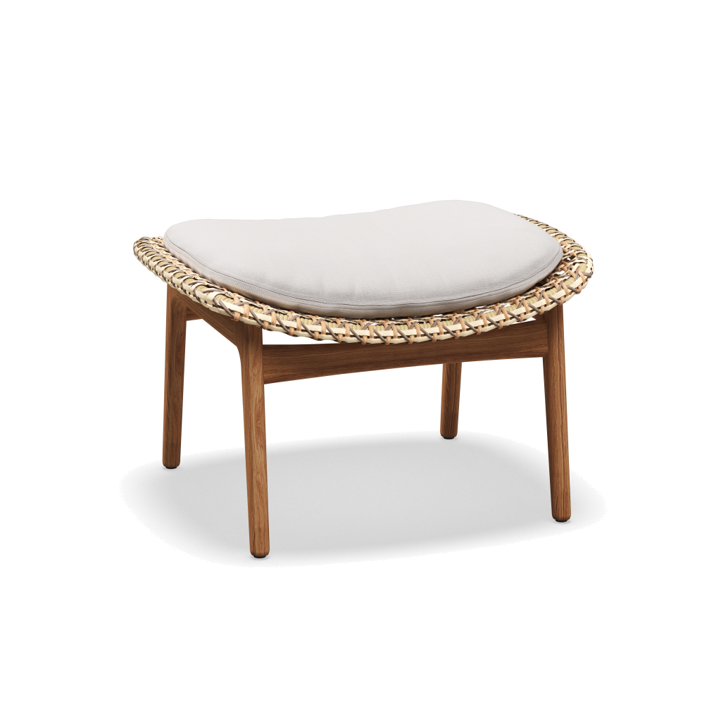 Kay Ottoman — Harvest Wicker met Willa Snow