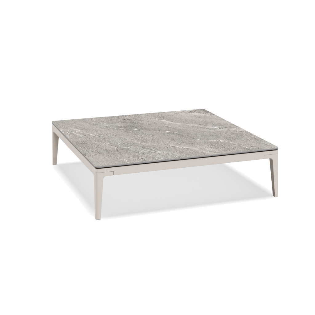 Grid grote salontafel keramisch - Bone Grigio