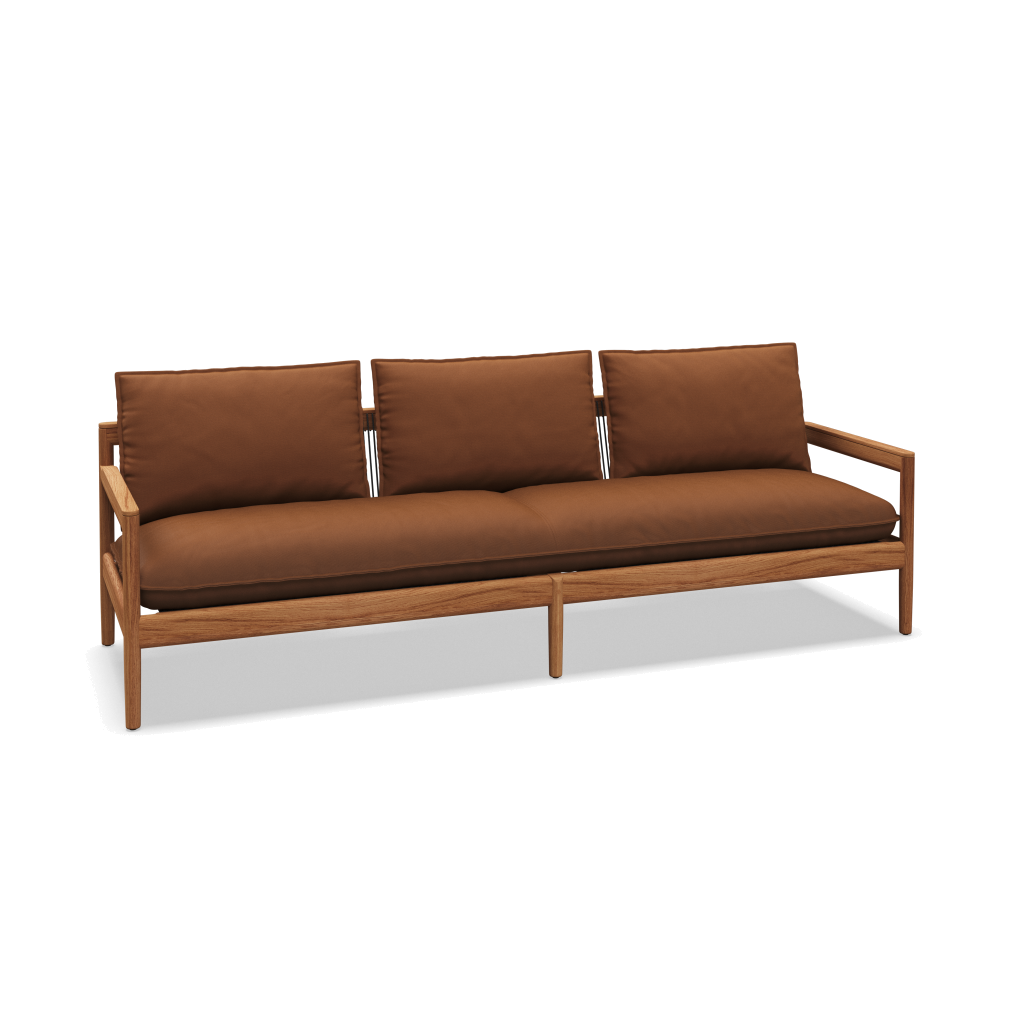 Saranac 3-Seater Sofa — Fife Salmon