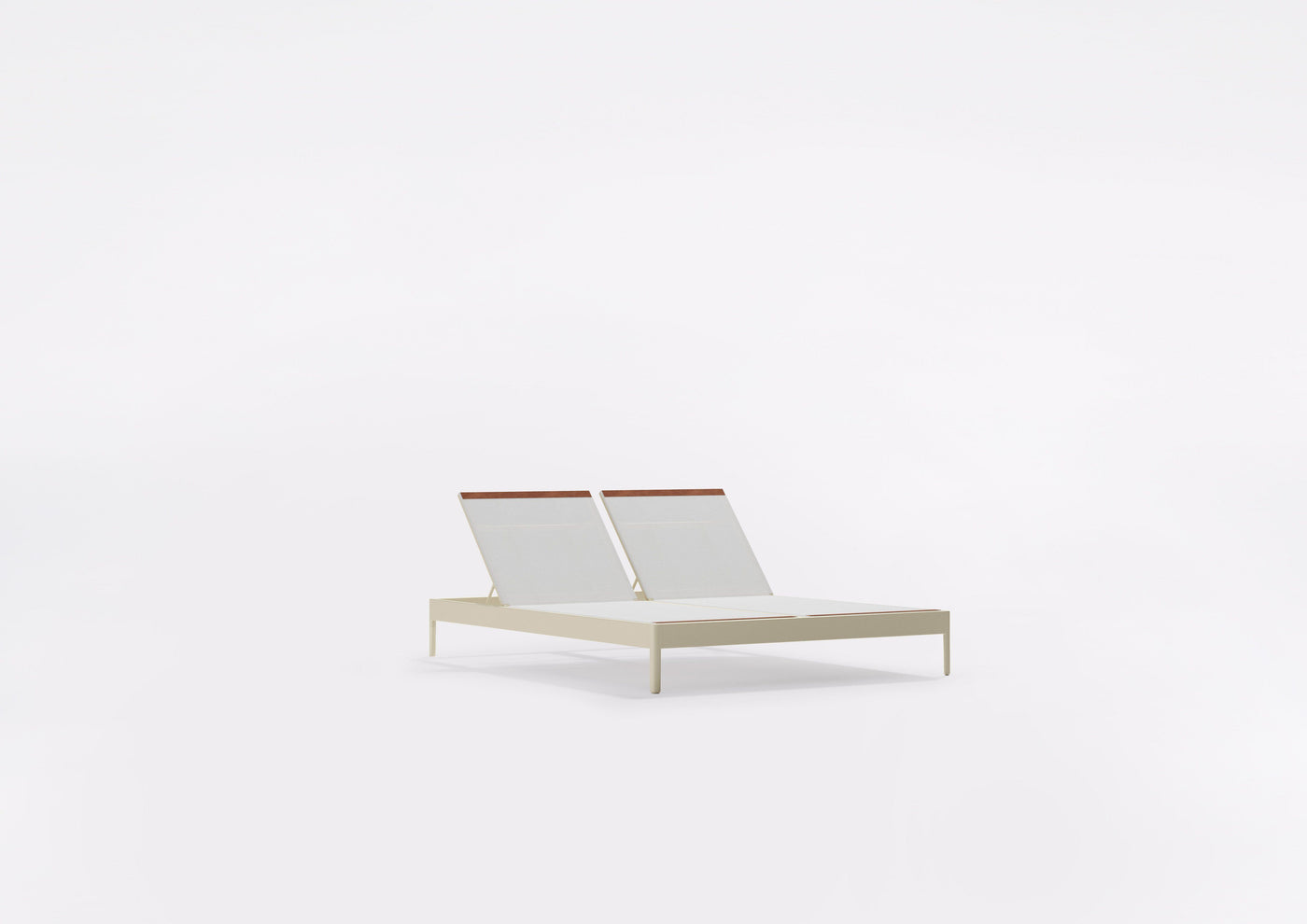 Double sunlounger