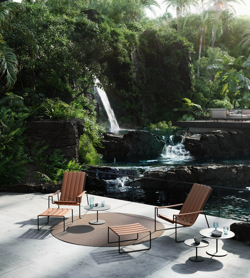 STRAPPY 195 LOUNGERS & FOOTRESTS - BUTLER 40TL & 60T SIDE TABLES-min