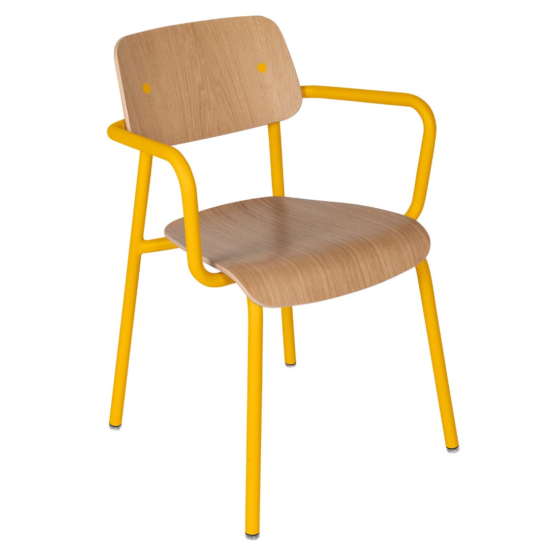 Study oak armchair