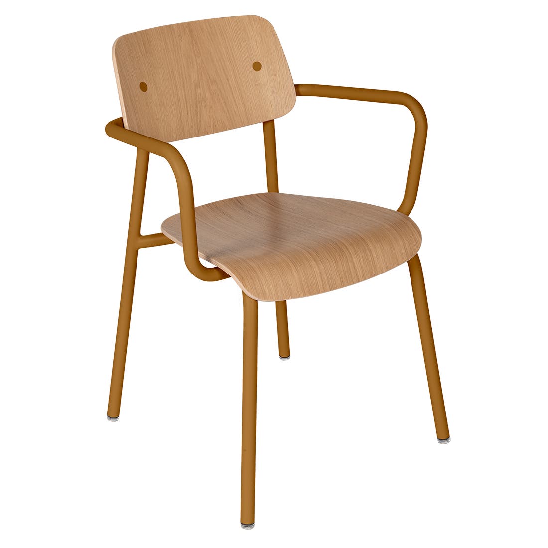 Study oak armchair