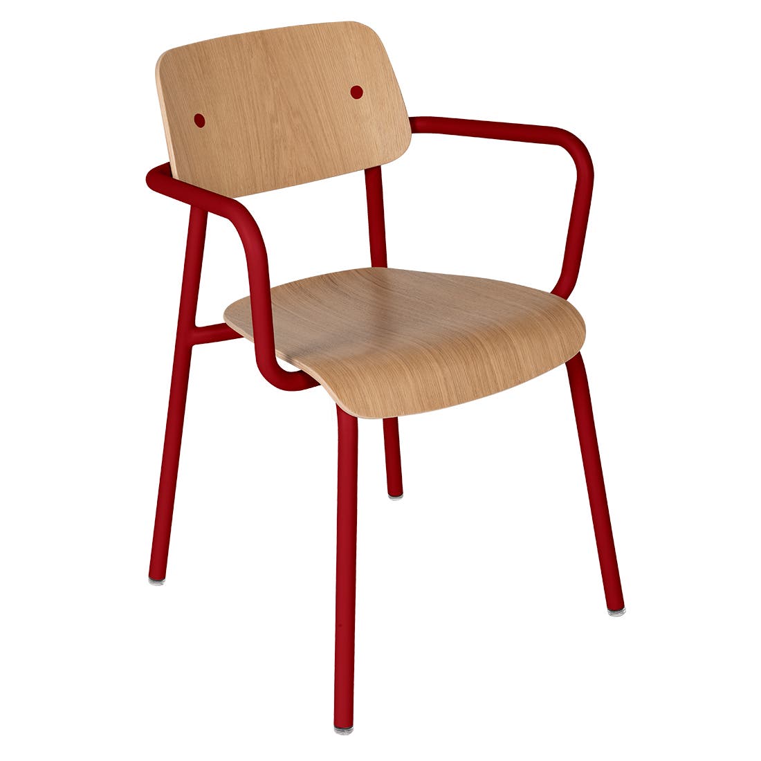 Study oak armchair