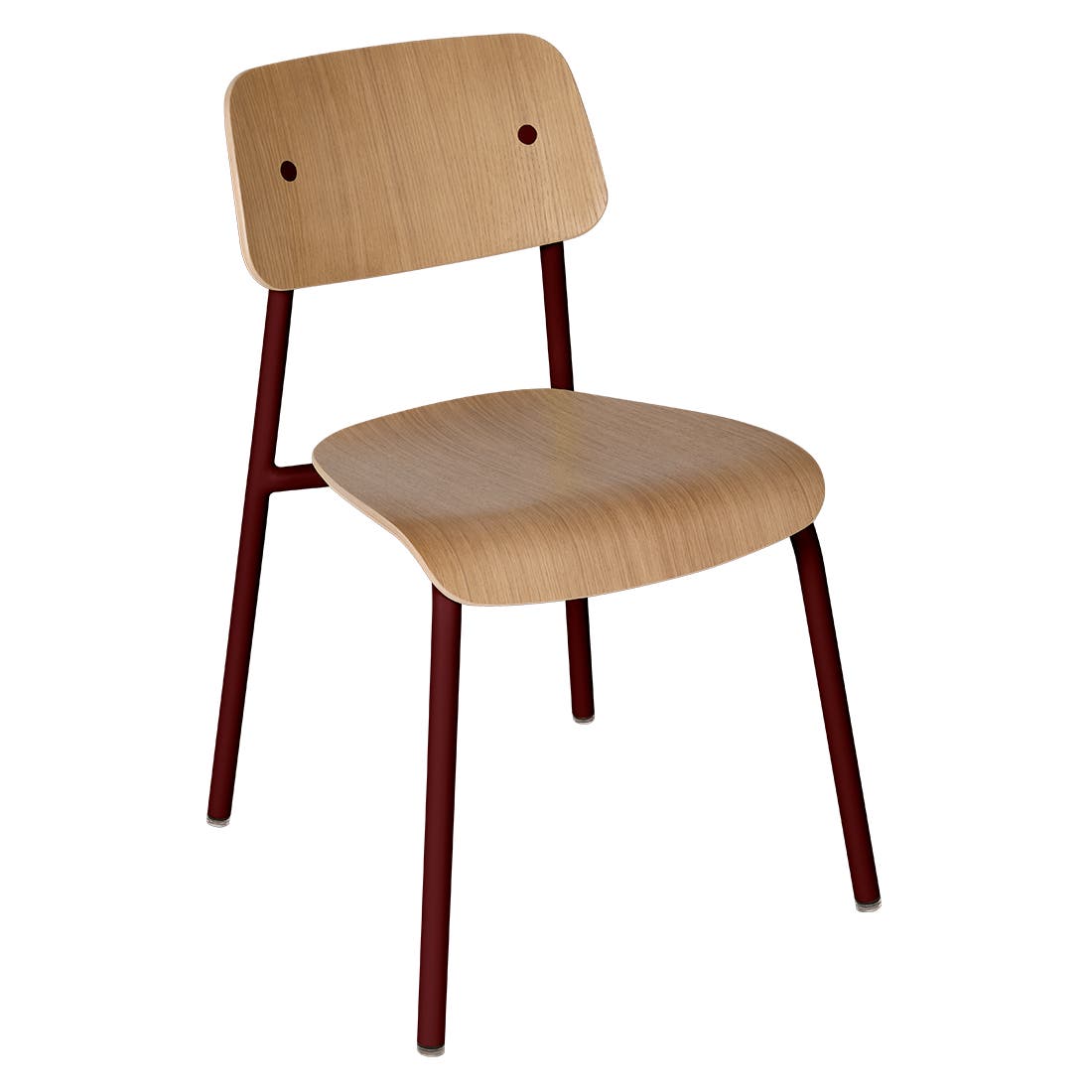 Studie eiken stoel