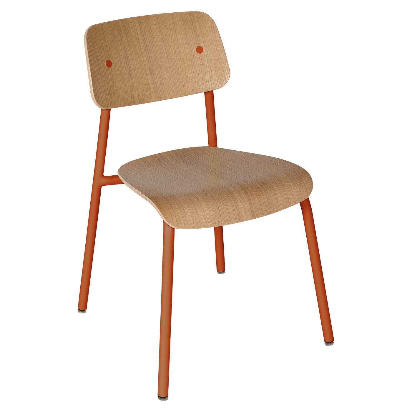 Studie eiken stoel