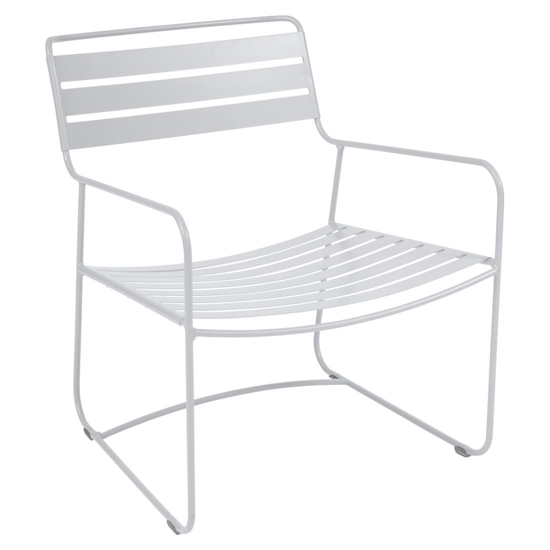 Striking low armchair