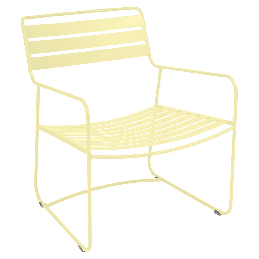 Striking low armchair