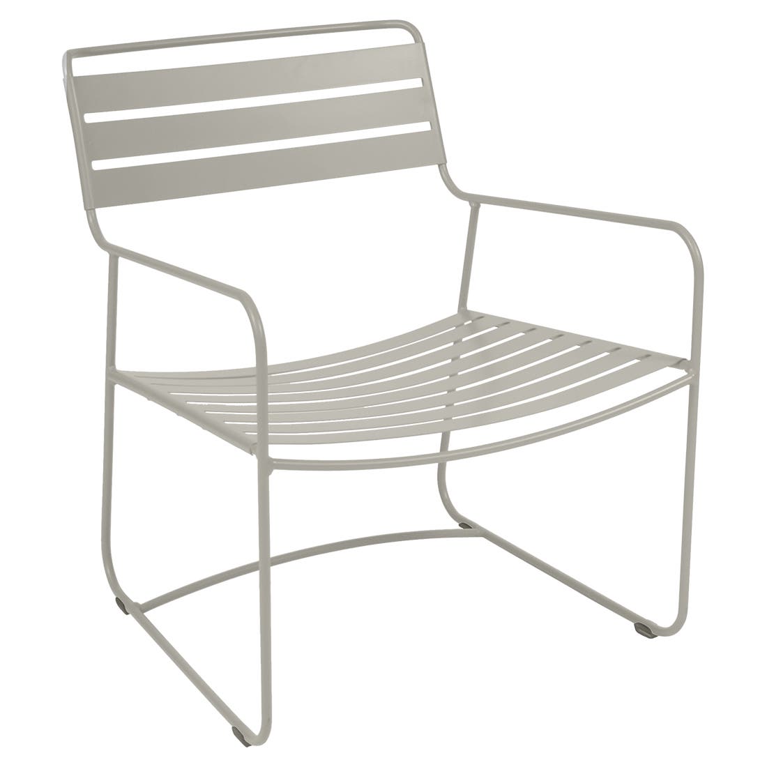 Striking low armchair