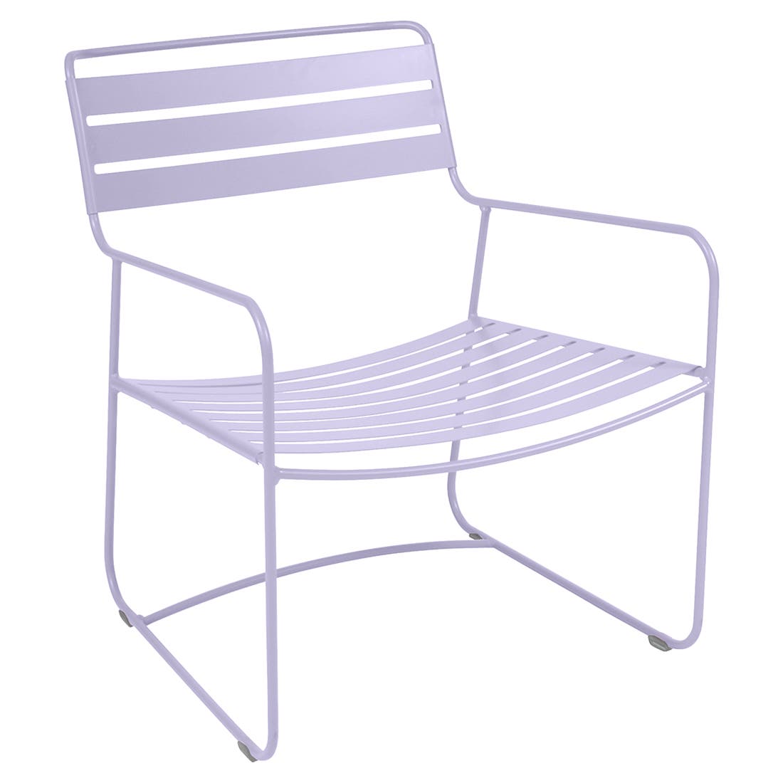 Striking low armchair