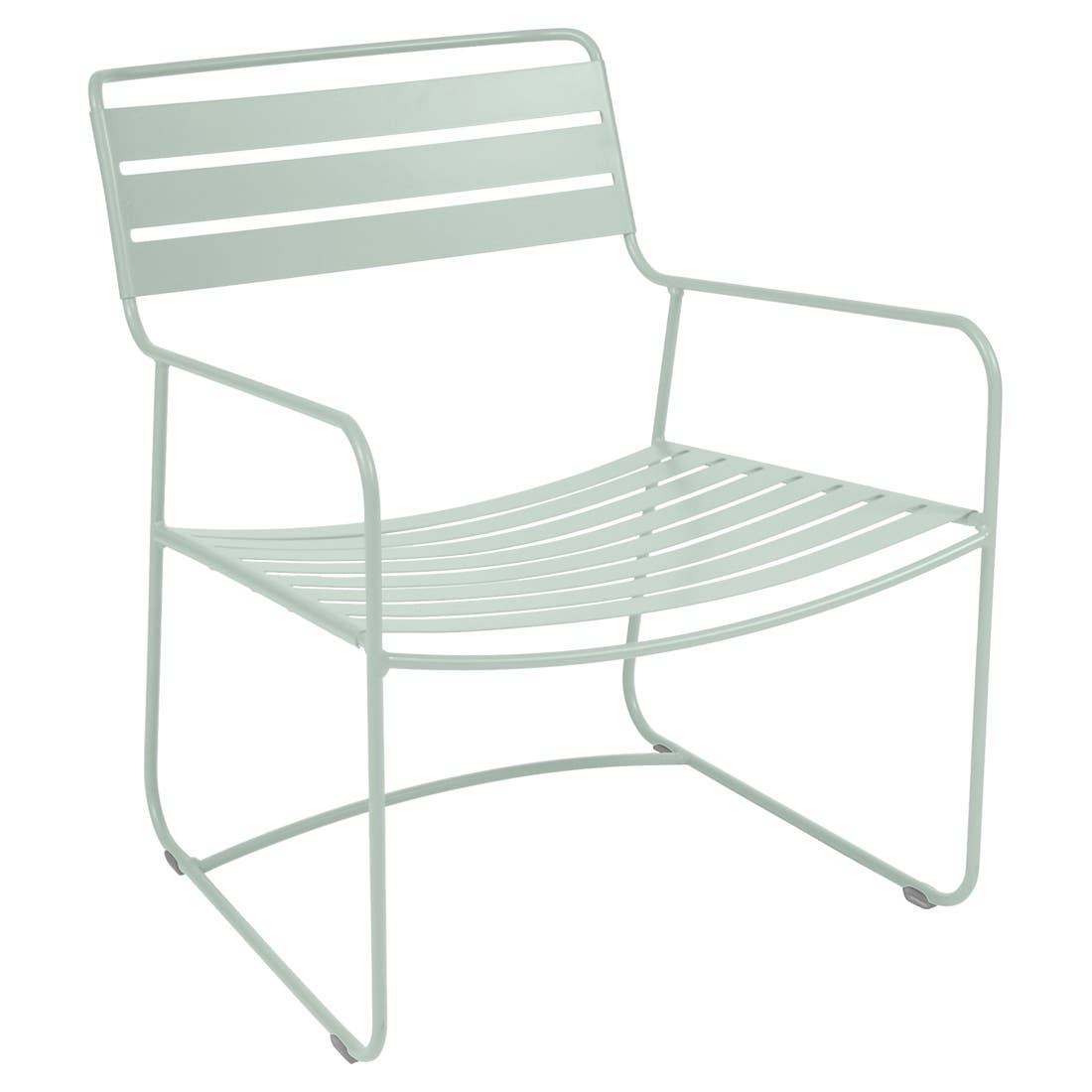 Striking low armchair