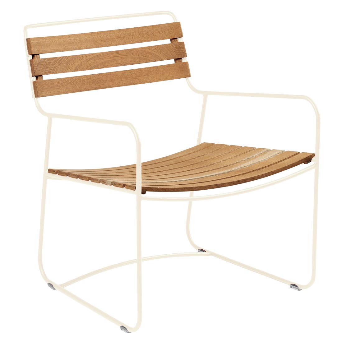 Surprising teakhouten lage fauteuil