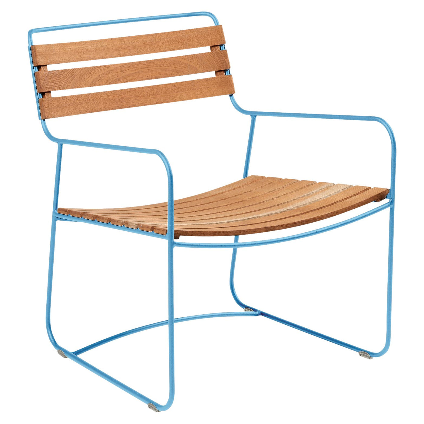 Surprising teakhouten lage fauteuil