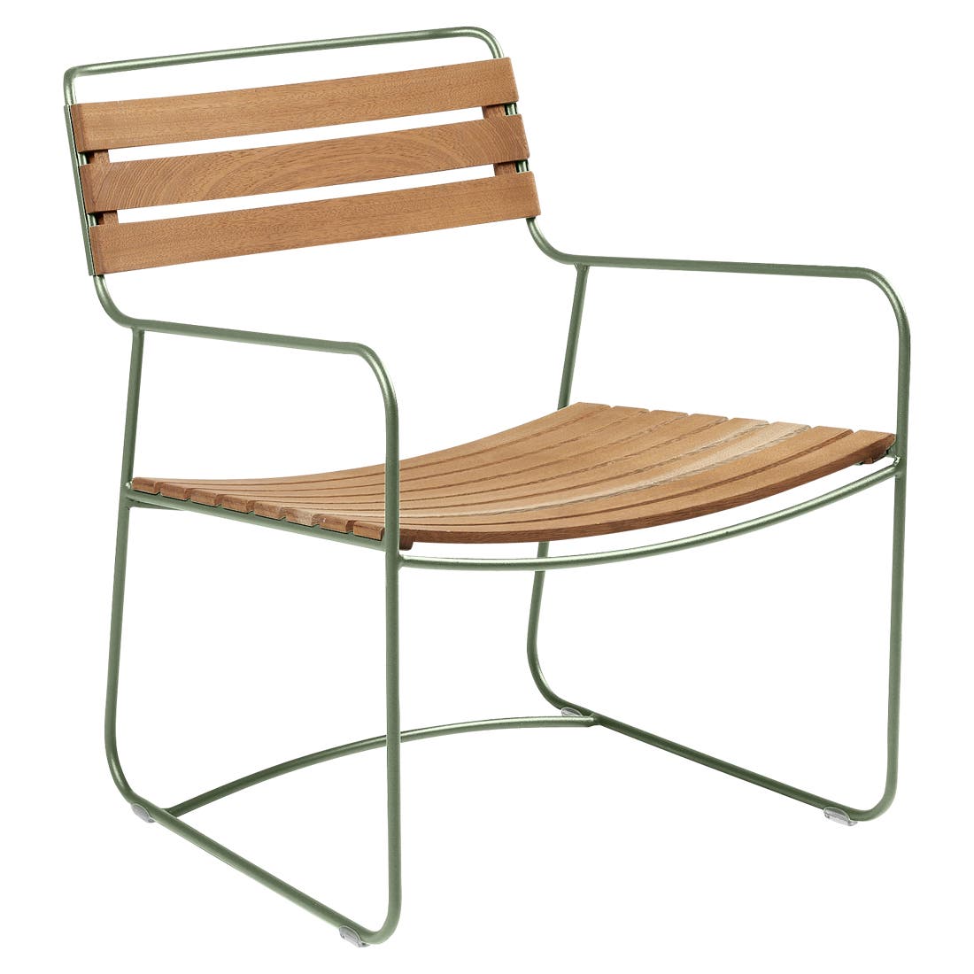 Surprising teakhouten lage fauteuil
