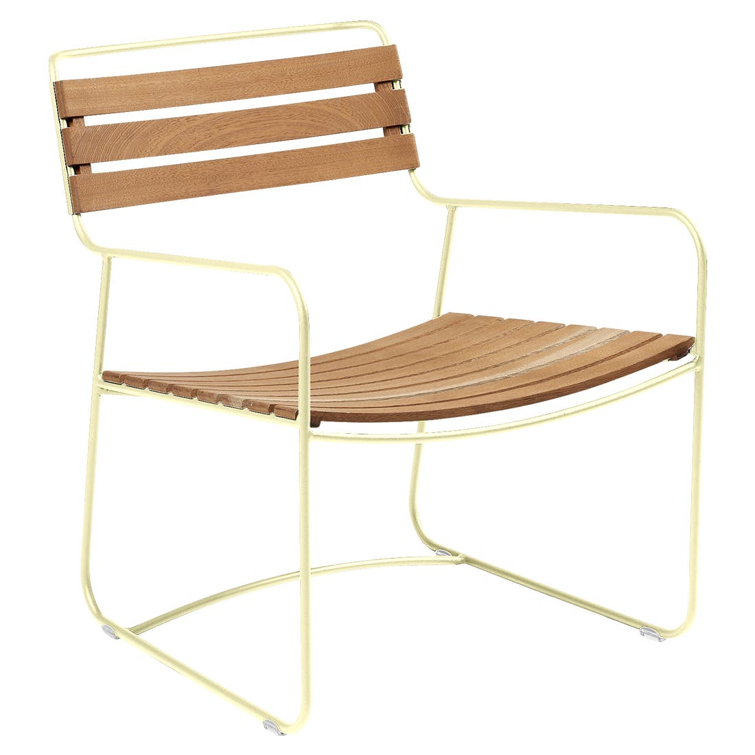 Surprising teakhouten lage fauteuil