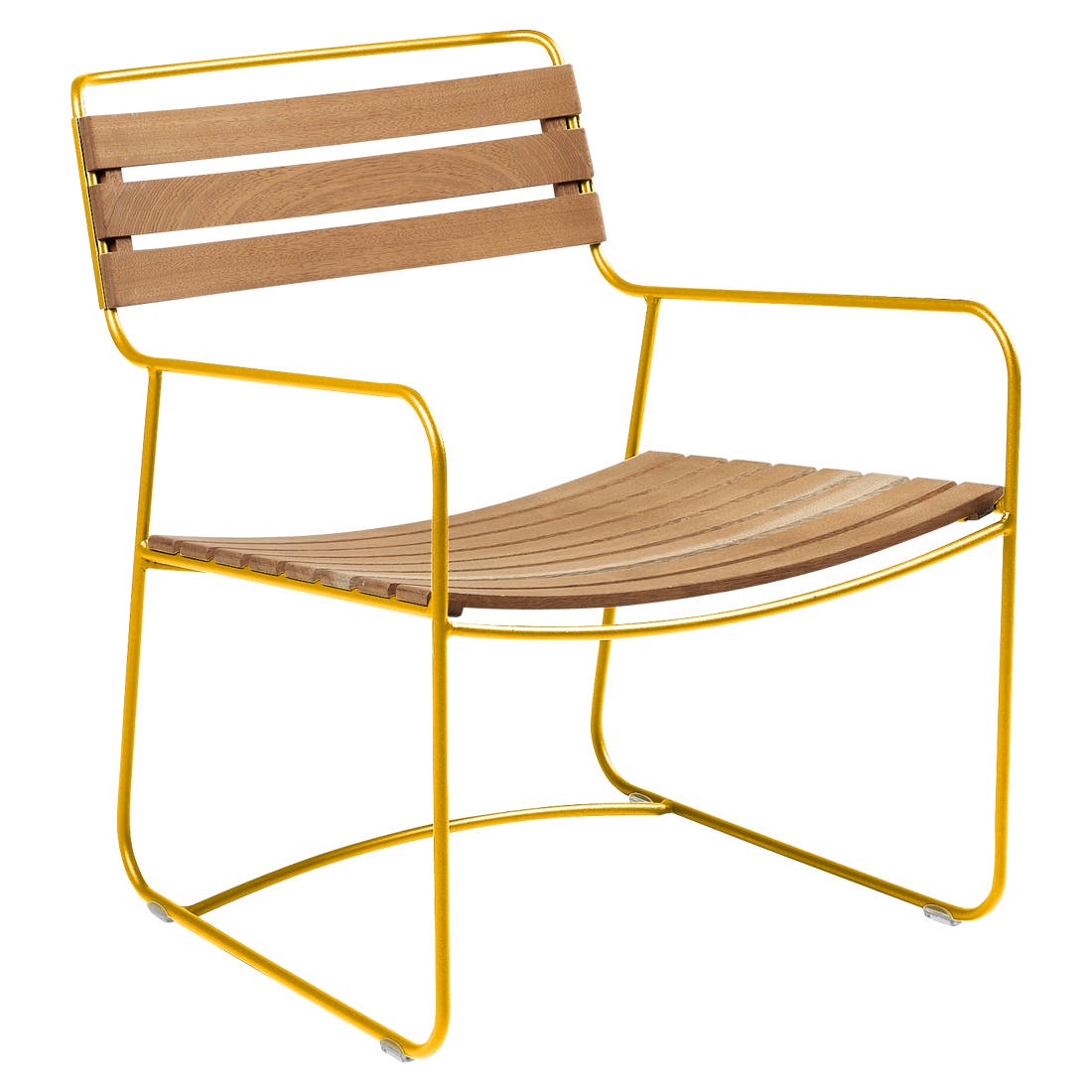 Surprising teakhouten lage fauteuil