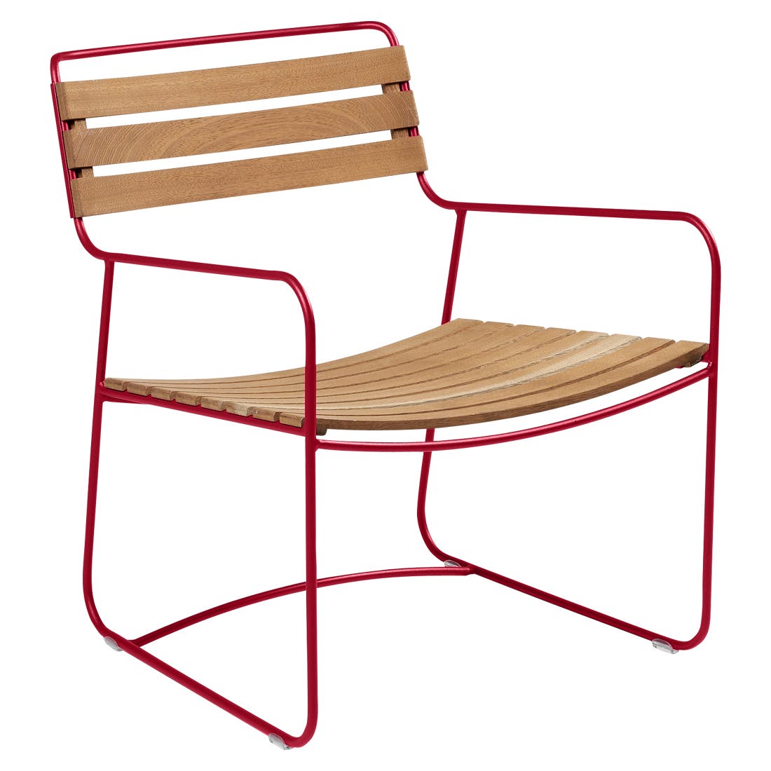 Surprising teakhouten lage fauteuil