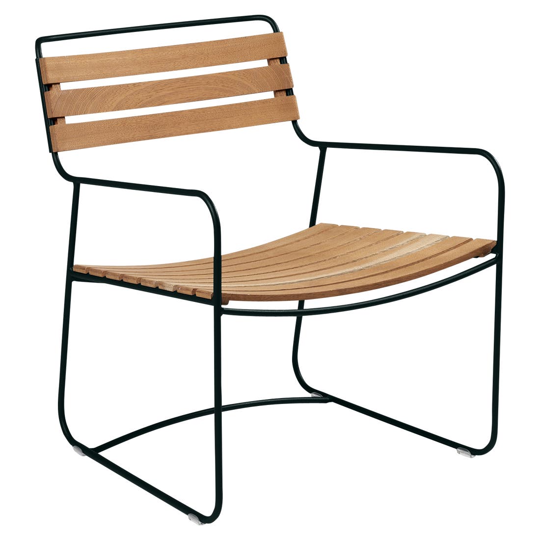 Surprising teakhouten lage fauteuil