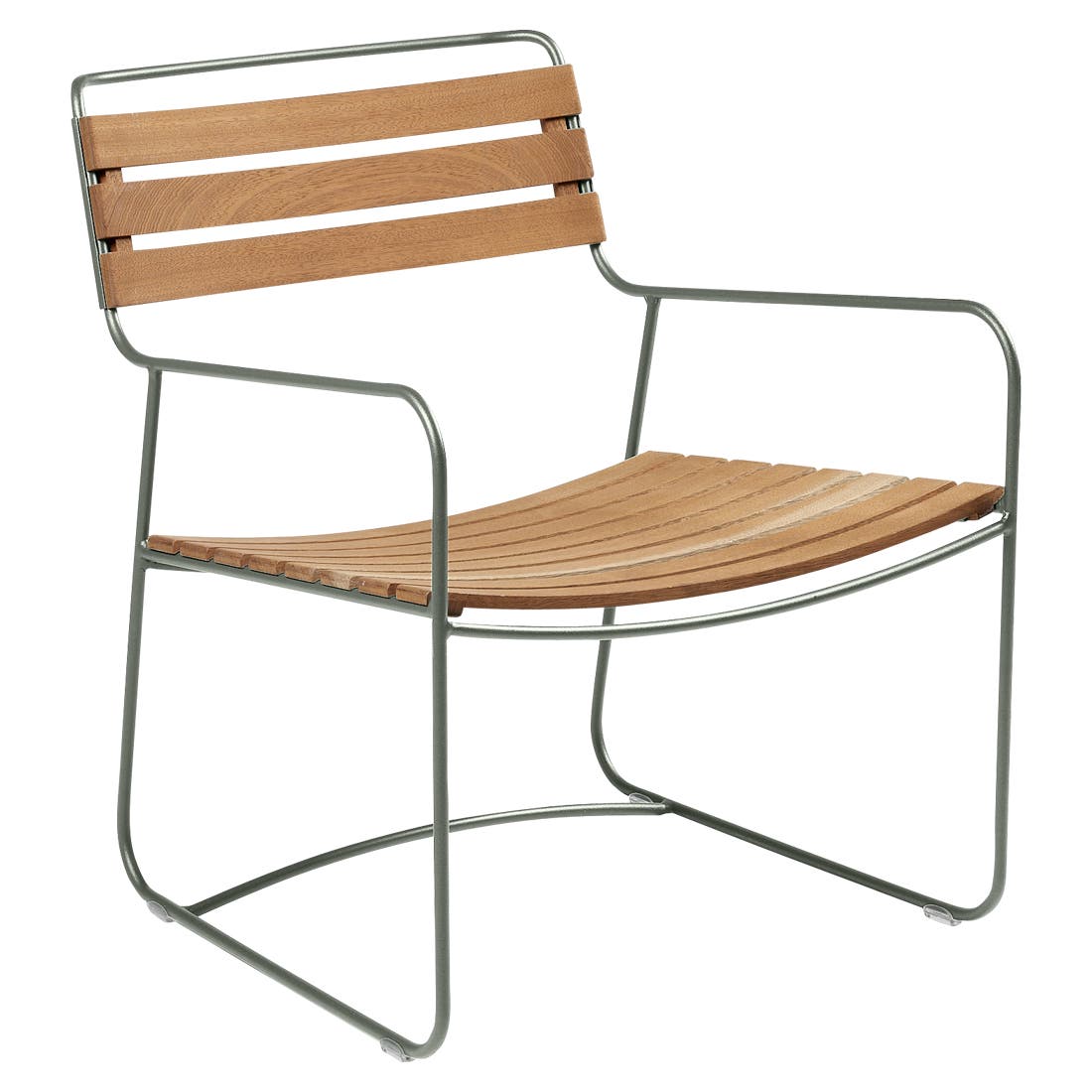 Surprising teakhouten lage fauteuil