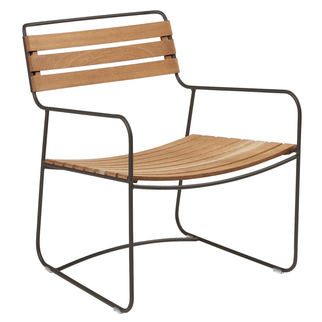 Surprising teakhouten lage fauteuil