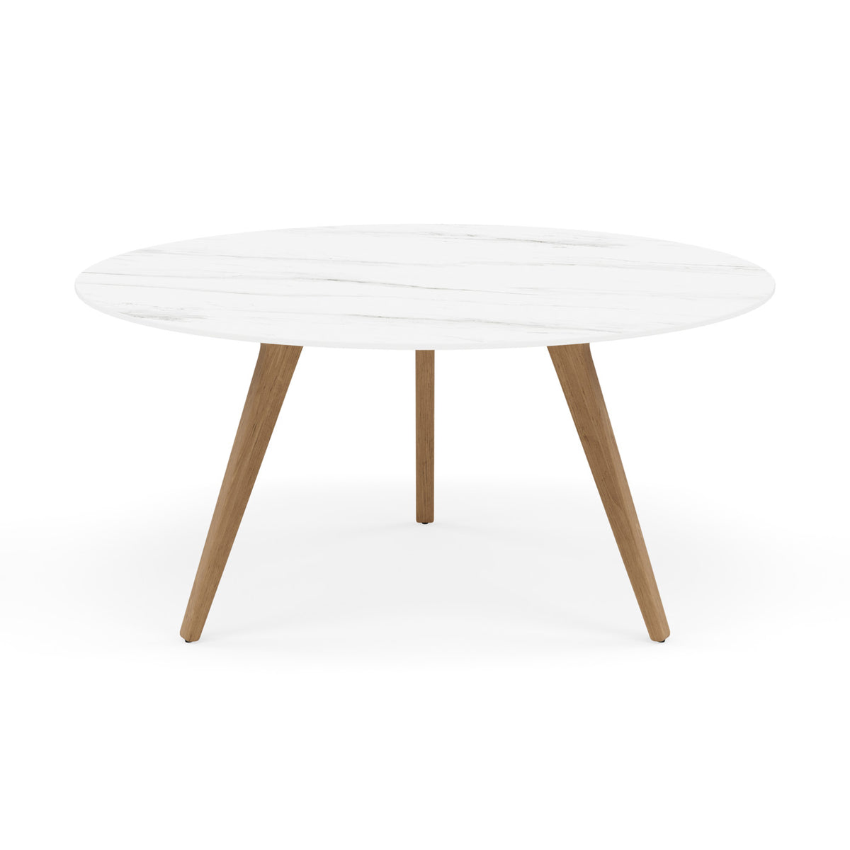 Torsa Dining Table Round Straight Edge