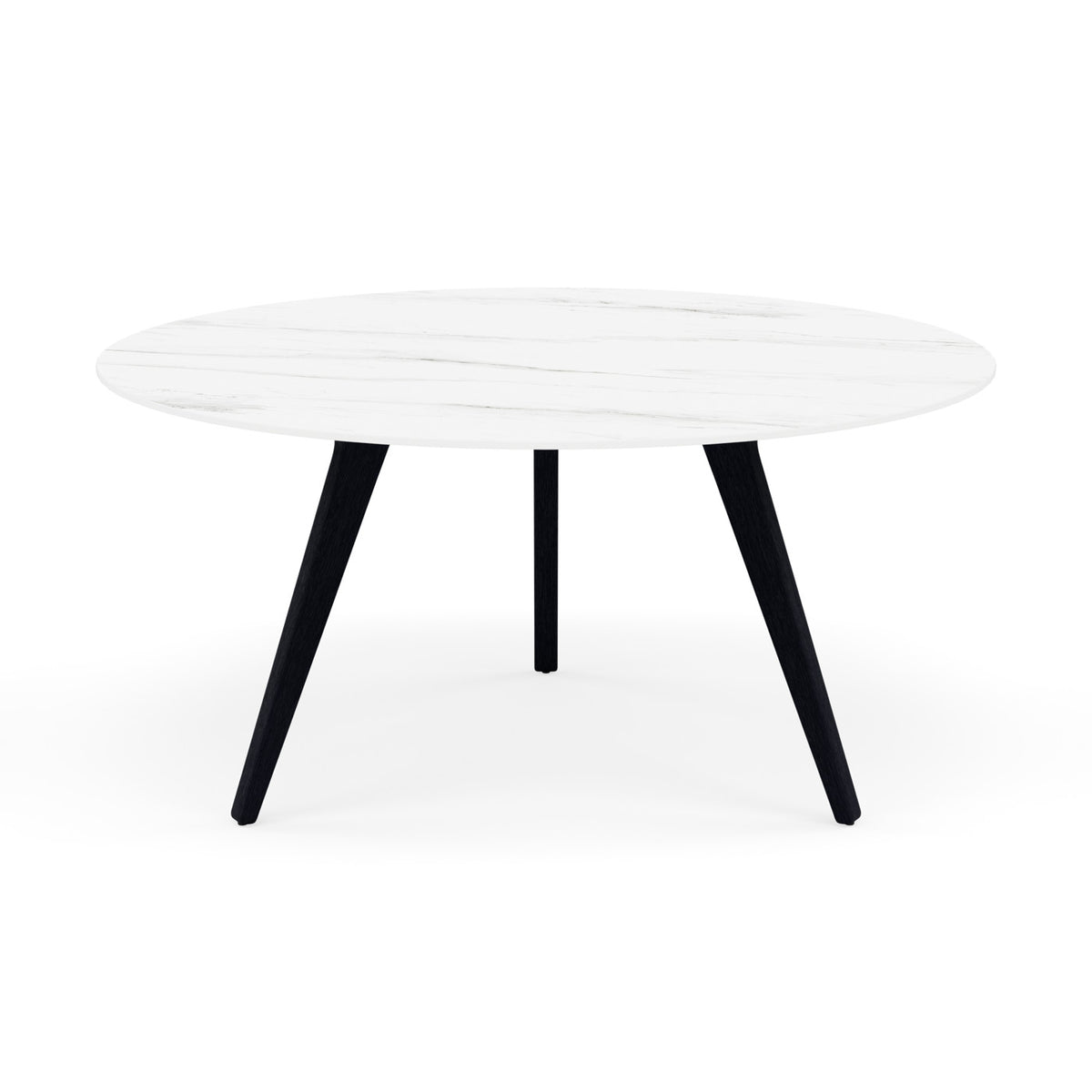 Torsa Dining Table Round Straight Edge