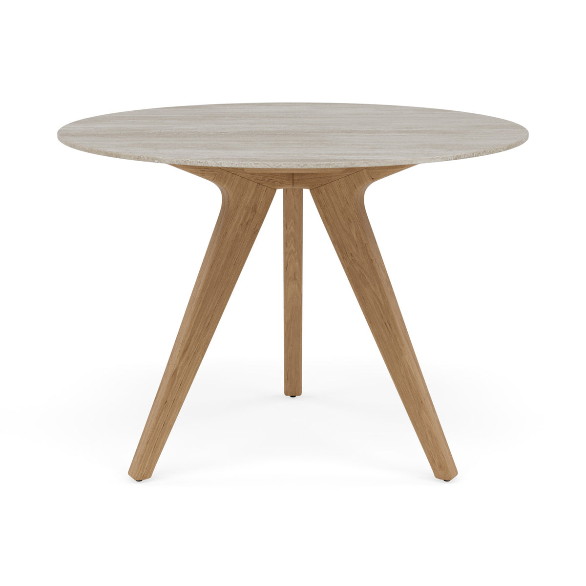 Torsa Dining Table Round Straight Edge